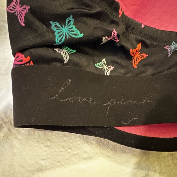 PINK wear everywhere tshirt lightly lined bra 42c black - Picture 3 of 4